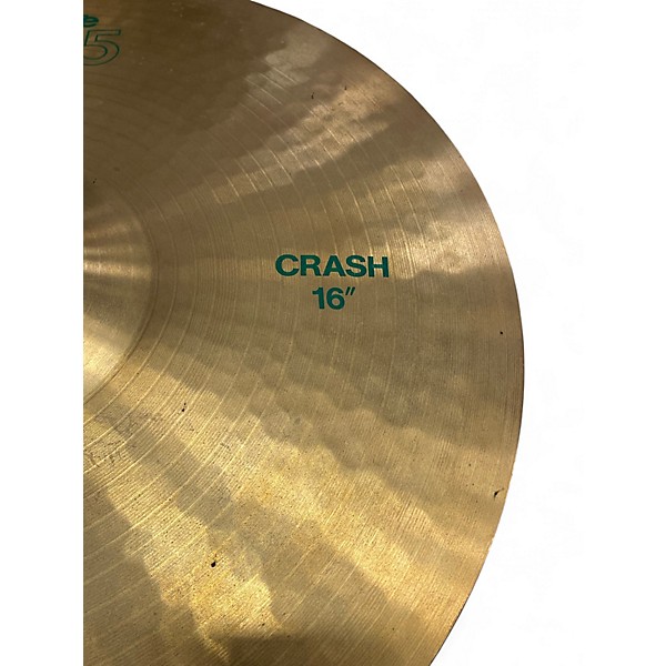 Used Paiste 16in 505 Crash Cymbal