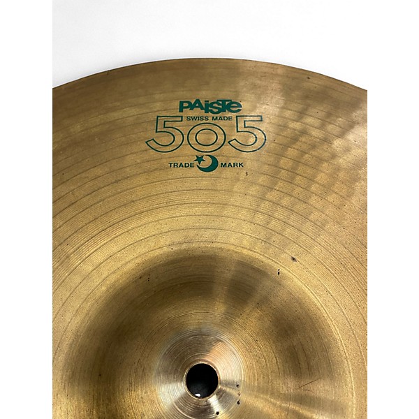 Used Paiste 16in 505 Crash Cymbal