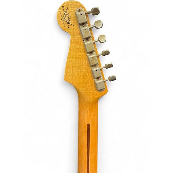 Used 2011 Fender CUSTOM SHOP WILDWOOD 10-57 STRATOCASTER RELIC Sunburst Solid Body Electric Guitar