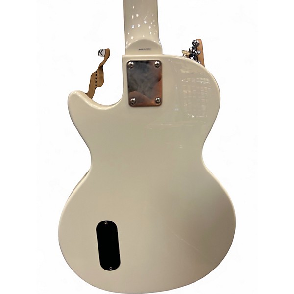 Used Epiphone les paul jr  white Acoustic Guitar