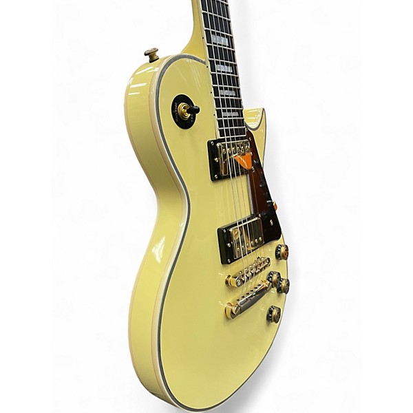 Used Sawtooth H70 Cream Solid Body Electric Guitar