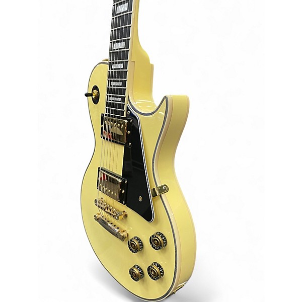 Used Sawtooth H70 Cream Solid Body Electric Guitar