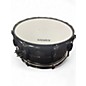 Used TAMA 14X6.5 Metalworks Steel Snare Drum  Black Drum thumbnail