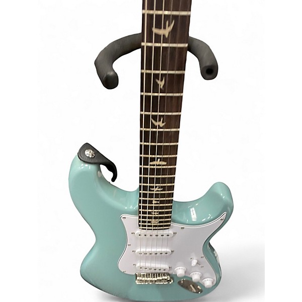 Used PRS SE Silver Sky Blue Solid Body Electric Guitar
