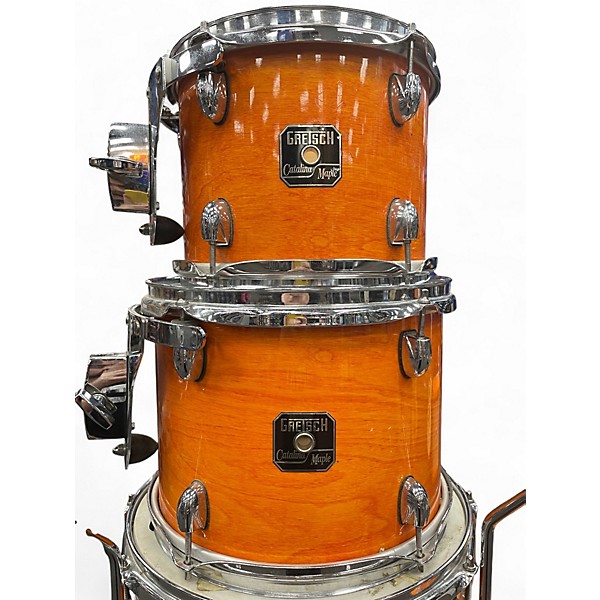Used Gretsch Drums 6 Piece Catalina Maple Amber Drum Kit