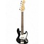 Used Squier Affinity Jazz Bass V 5 String Black Electric Bass Guitar thumbnail