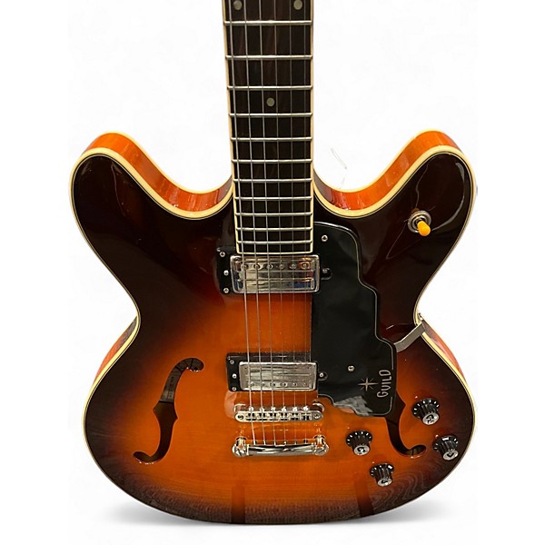 Used Guild Starfire IV Vintage Sunburst Hollow Body Electric Guitar