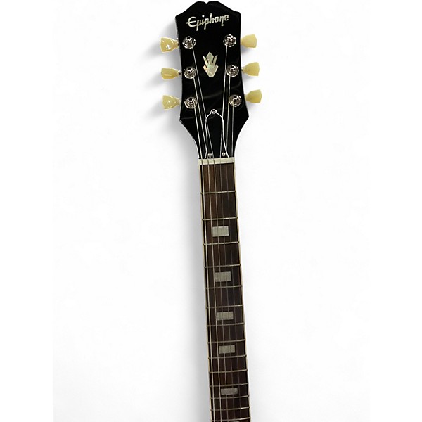 Used 2022 Epiphone ES335 Figured Blueberry Burst Hollow Body Electric Guitar