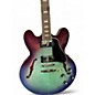 Used 2022 Epiphone ES335 Figured Blueberry Burst Hollow Body Electric Guitar