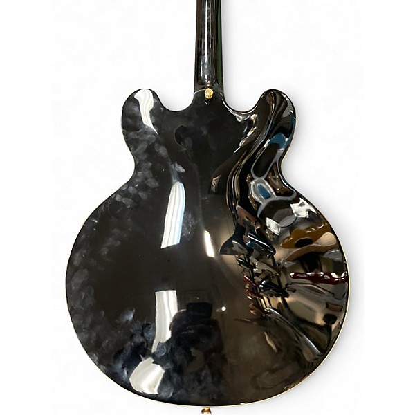 Used 2021 Epiphone Sheraton II Black Gloss Hollow Body Electric Guitar