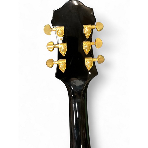 Used 2021 Epiphone Sheraton II Black Gloss Hollow Body Electric Guitar