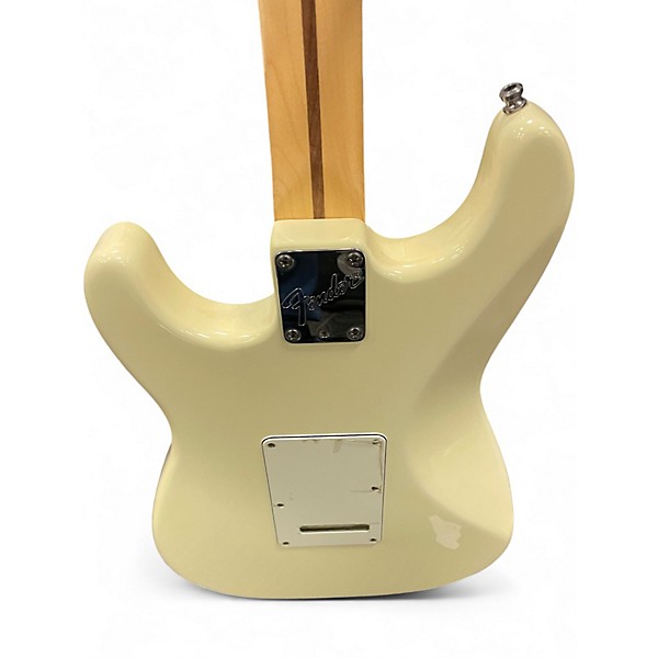 Used 1993 Fender American Standard Stratocaster Olympic Pearl Solid Body Electric Guitar