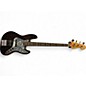 Used Fender Standard Jazz Bass Black Electric Bass Guitar thumbnail