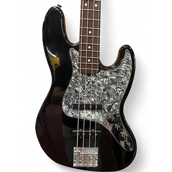 Used Fender Standard Jazz Bass Black Electric Bass Guitar