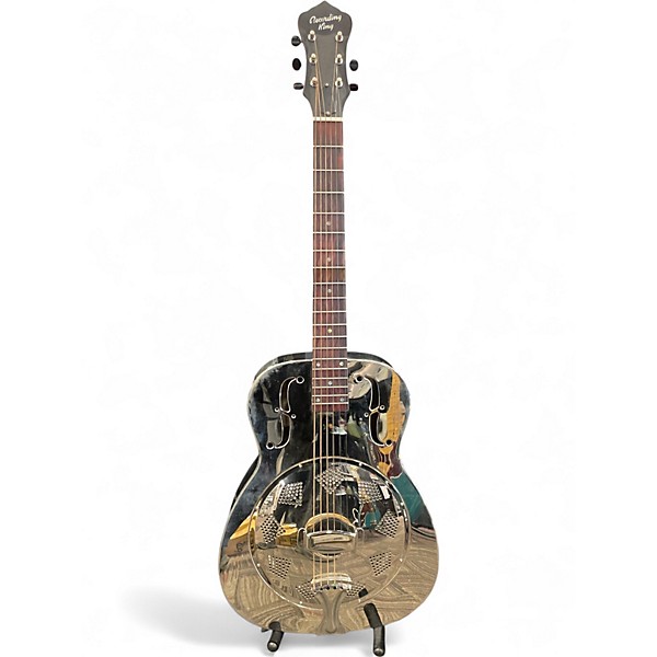 Used Recording King RM998R NICKLE Resonator Guitar