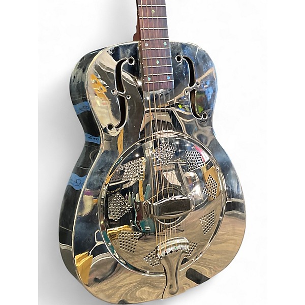 Used Recording King RM998R NICKLE Resonator Guitar