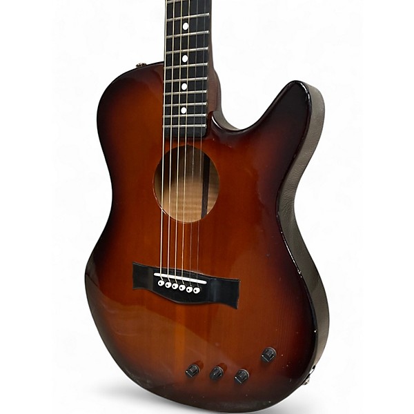 Used Buscarino NOVA Tobacco Sunburst Acoustic Electric Guitar