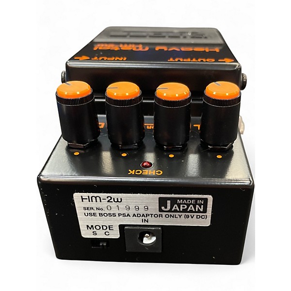 Used BOSS HM2 Heavy Metal Effect Pedal