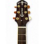 Used Crafter Guitars DRAGON ROSE PLUS Natural Acoustic Electric Guitar
