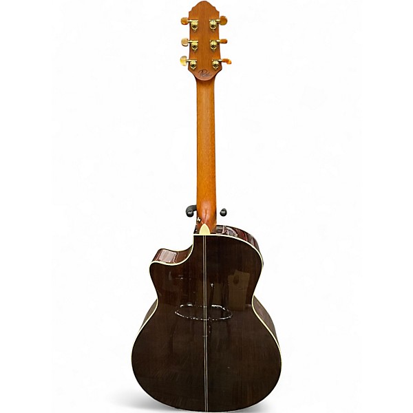 Used Crafter Guitars DRAGON ROSE PLUS Natural Acoustic Electric Guitar