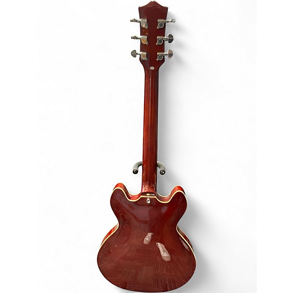 Used Firefly FF338 2 Tone Sunburst Hollow Body Electric Guitar