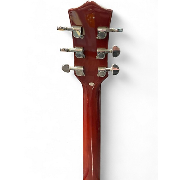 Used Firefly FF338 2 Tone Sunburst Hollow Body Electric Guitar