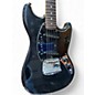 Vintage 1977 Fender Mustang Black Solid Body Electric Guitar thumbnail
