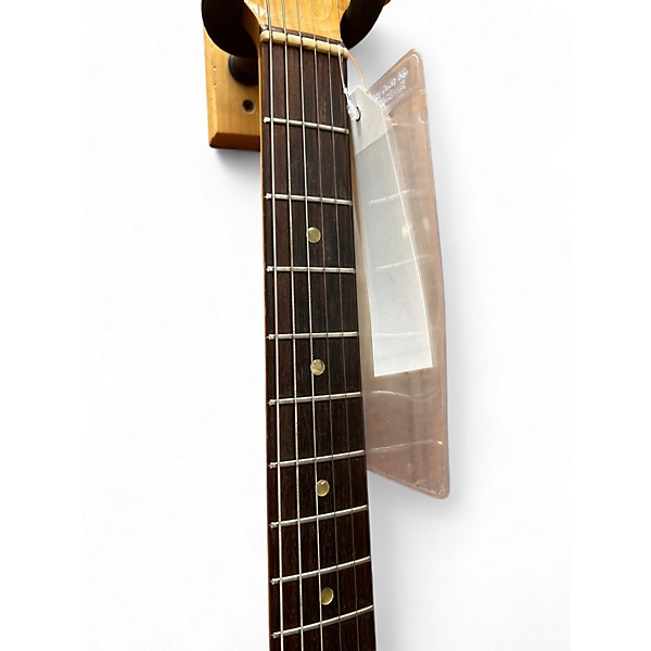 Vintage 1977 Fender Mustang Black Solid Body Electric Guitar