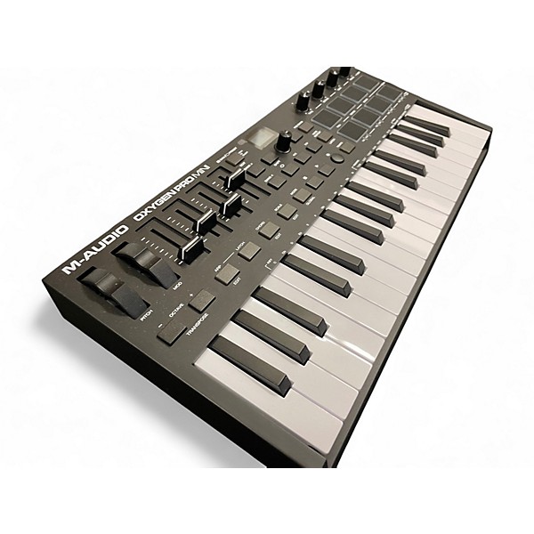 Used M-Audio Oxygen Pro Mini MIDI Controller