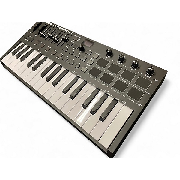 Used M-Audio Oxygen Pro Mini MIDI Controller