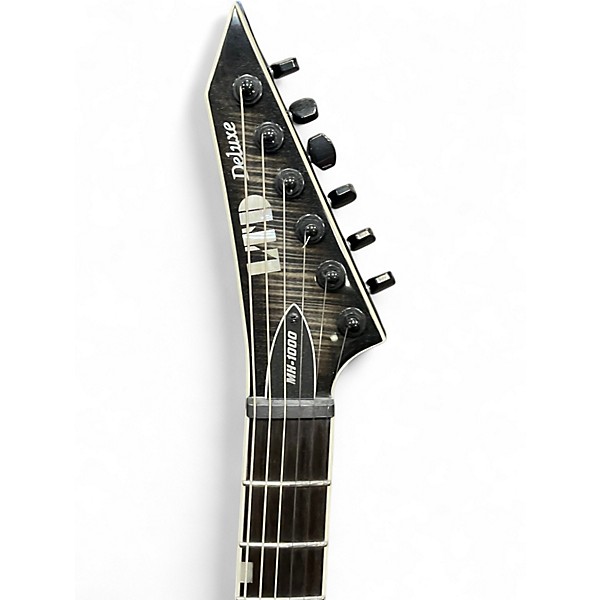 Used ESP LTD MH1000NT CHARCOAL BURST Solid Body Electric Guitar