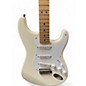 Used 2010 Fender Artist Series Jimmie Vaughan Tex-Mex Stratocaster Classic White Solid Body Electric Guitar thumbnail