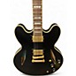 Used Epiphone EMILY WOLFE SHERATON Black Hollow Body Electric Guitar