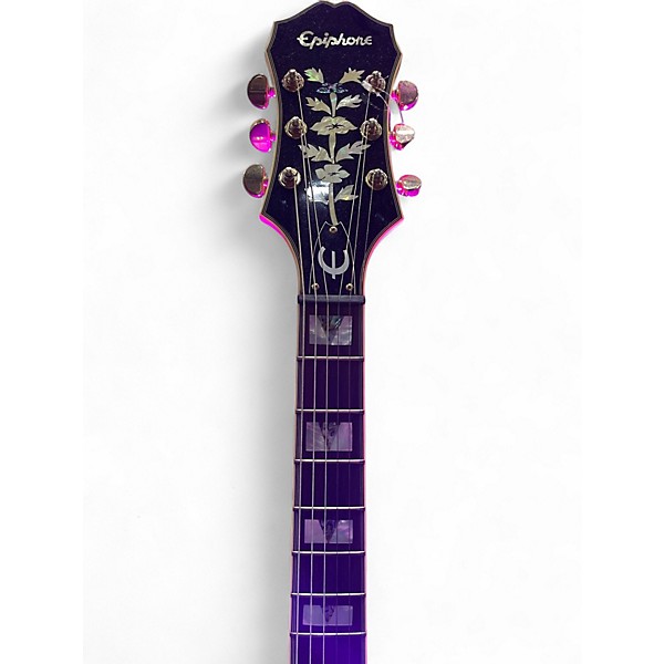 Used Epiphone Sheraton II Natural Hollow Body Electric Guitar