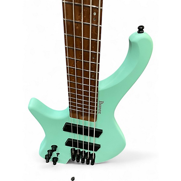 Used Ibanez EHB1005MSL LH SEA FOAM GREEN Electric Bass Guitar