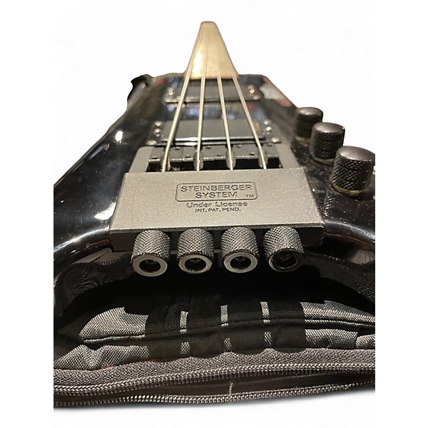 Used Hohner B2  Black Electric Bass Guitar