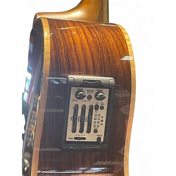 Used Zager ZAD9000MCE Natural Acoustic Electric Guitar