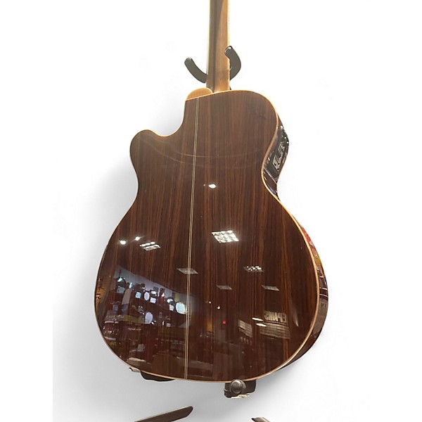 Used Zager ZAD9000MCE Natural Acoustic Electric Guitar