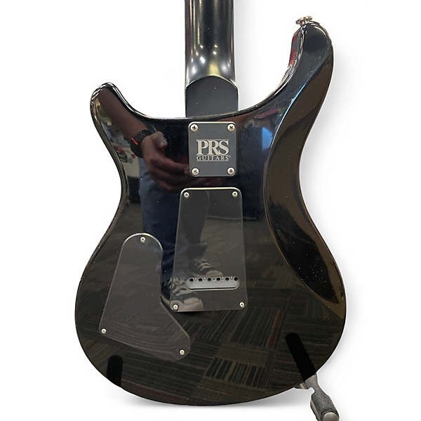 Used PRS CE24 Trans Black Solid Body Electric Guitar
