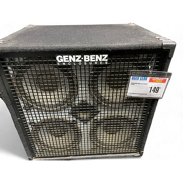 Used Genz Benz 4X10 Bass Stack