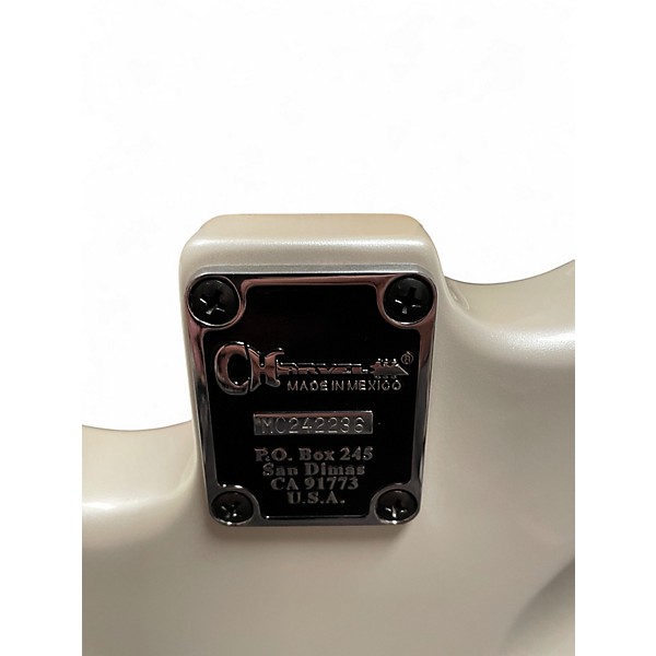 Used Charvel Pro Mod San Dimas Style 1 HSS HT Blizzard Pearl Solid Body Electric Guitar