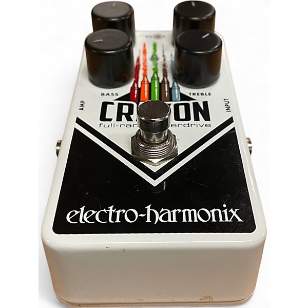 Used Electro-Harmonix Crayon Full Range Overdrive Effect Pedal
