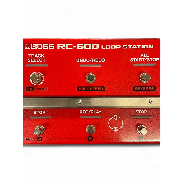 Used BOSS RC-600 LOOP STATION Pedal