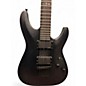 Used Schecter Guitar Research C1 Platinum Satin Black Solid Body Electric Guitar