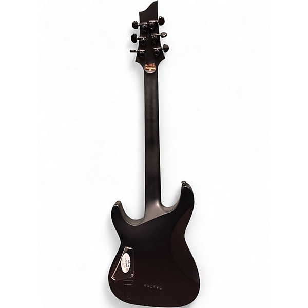 Used Schecter Guitar Research C1 Platinum Satin Black Solid Body Electric Guitar