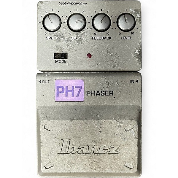 Used Ibanez PH7 Phaser Effect Pedal