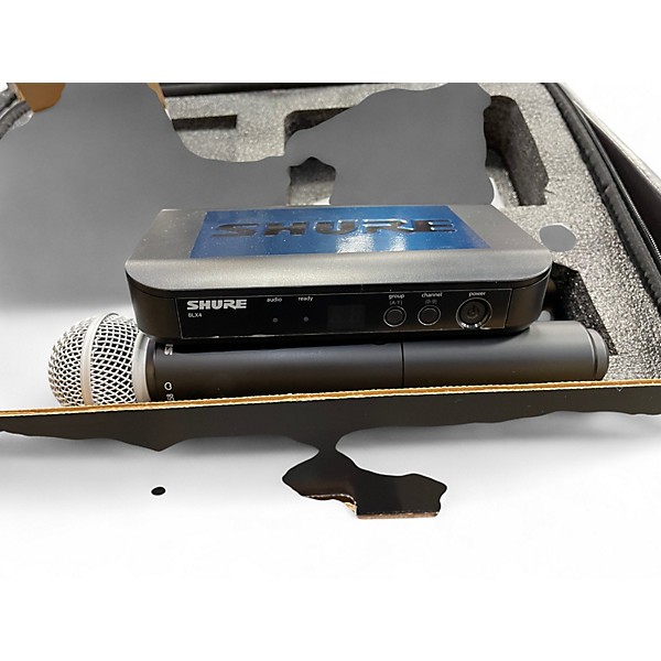 Used Shure BLX4 H9 SM58 HANDHELD WIRELESS Handheld Wireless System