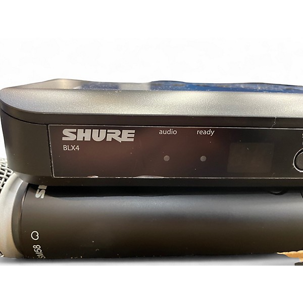 Used Shure BLX4 H9 SM58 HANDHELD WIRELESS Handheld Wireless System