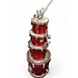 Used Yamaha 4 Piece Stage Custom RED Drum Kit thumbnail