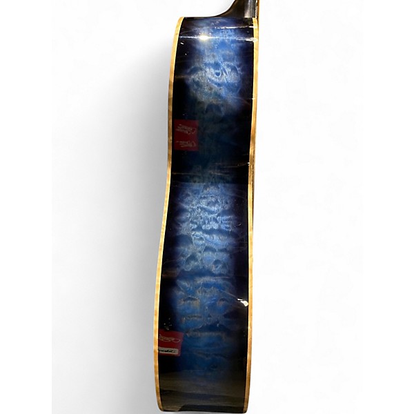 Used Martin OMCE Blue Edge Burst Special Acoustic Electric Guitar